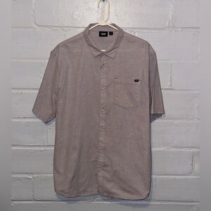 Vans Charcoal Casual Button-Down Shirt